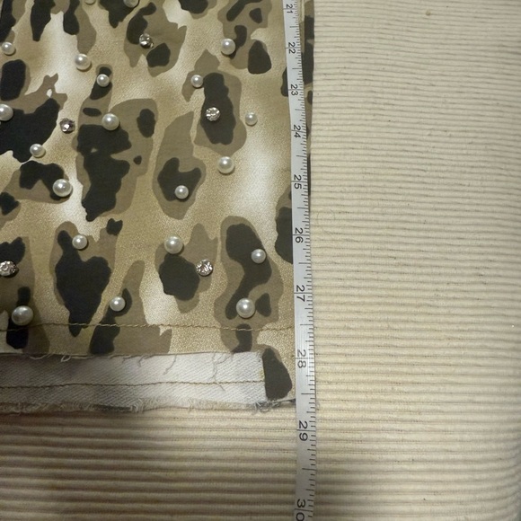 Tru Luxe Leopard Print Skinny Jeans - Picture 6 of 12